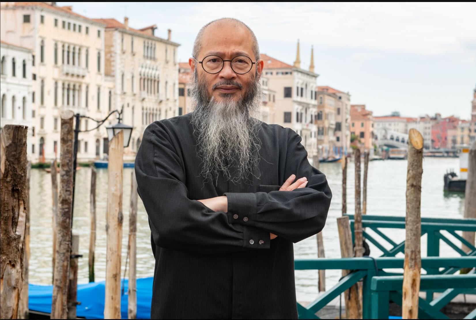 Wallace Chan in Venice. Photograph by Giacomo Cosua.