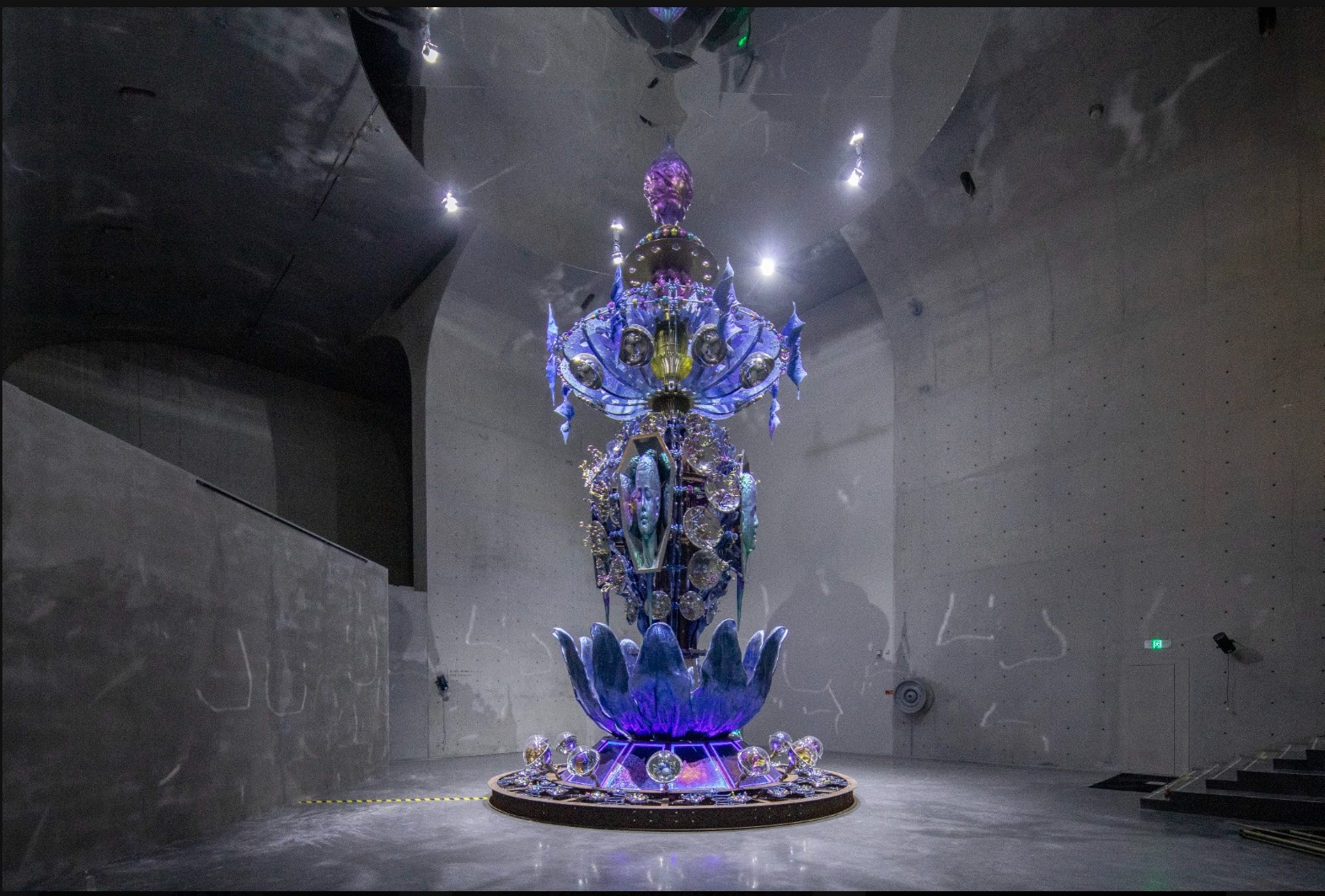 Installation view of Birth, Growth and Rebirth (2026), Vessels of Other Worlds, Shanghai. Photograph by JJYPHOTO.
