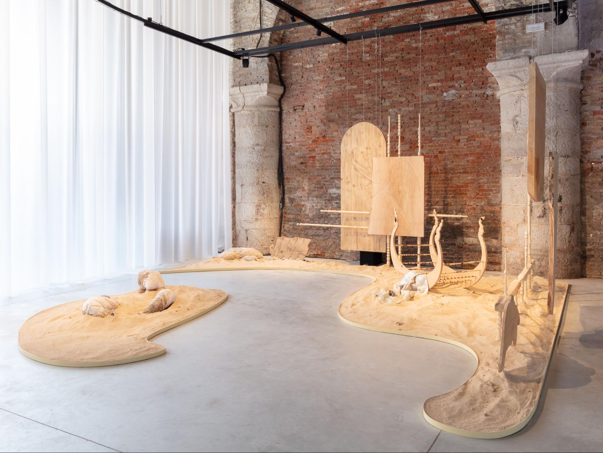Zulfiya Spowart, Beshik (The Cradle), (2026). Courtesy the Uzbekistan Art and Culture Development Foundation. Photo: Gerda Studio.