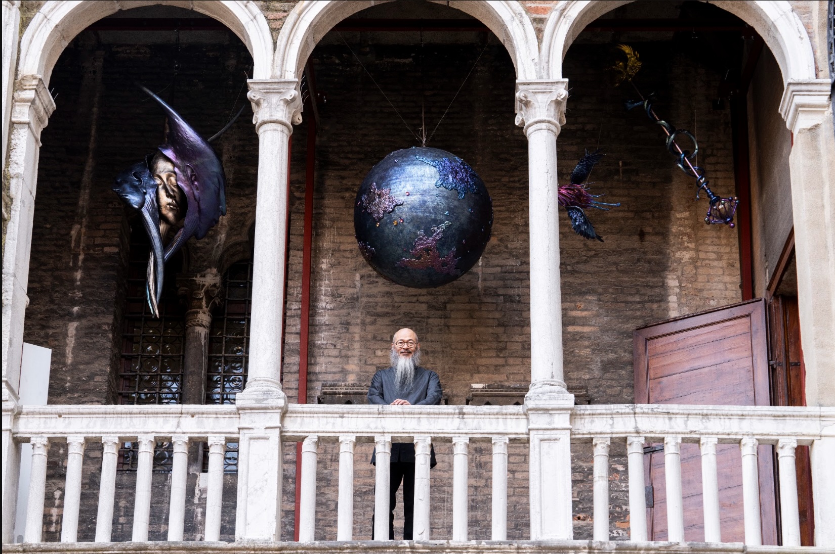 Wallace Chan at Mythos. Venice. Photograph by  Federico Sutera.